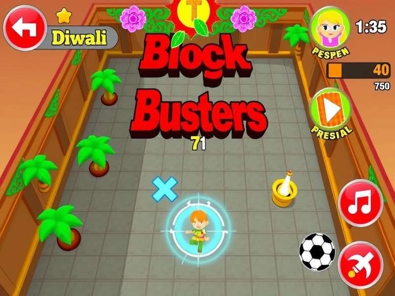 Block Busters Gameplay Example